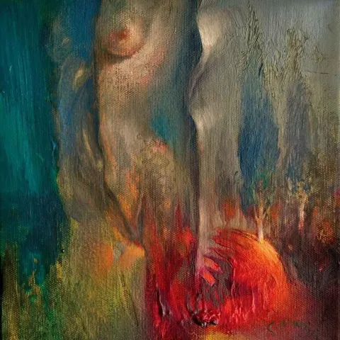 "isimsiz" eseri SERDAR LEBLEBİCİ tarafından 20x20 cm ölçülerinde yapılmıştır.