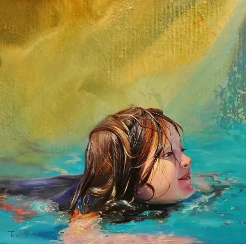 "isimsiz" eseri TURGUT AKARSU tarafından 20x20 cm ölçülerinde yapılmıştır.