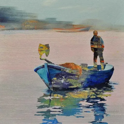 "isimsiz" eseri ÜMİT TÜRK tarafından 20x20 cm ölçülerinde yapılmıştır.