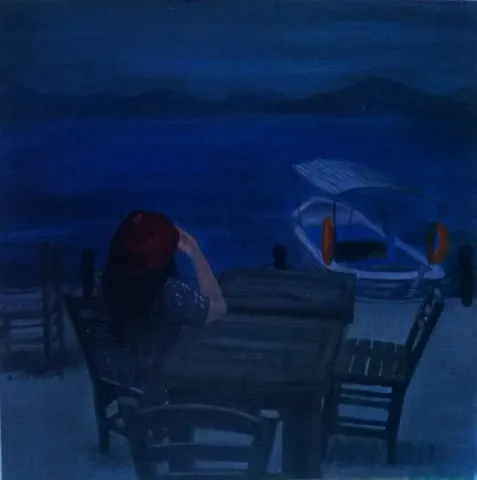 "isimsiz" eseri BURCU AYDIN tarafından 20x20 cm ölçülerinde yapılmıştır.