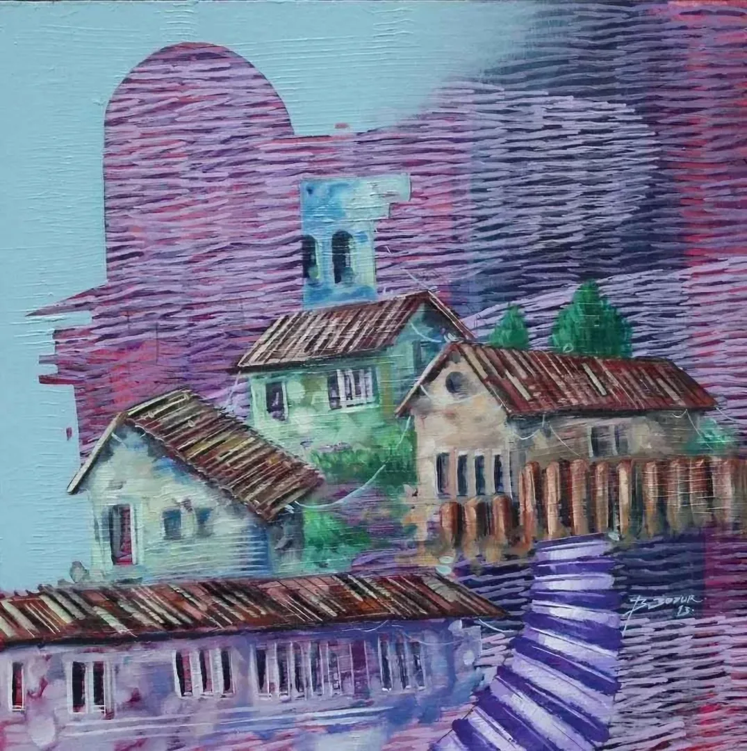 yakınlaştır "isimsiz" eseri BAKİ BODUR tarafından 20x20 cm ölçülerinde yapılmıştır.