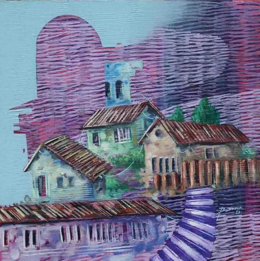"isimsiz" eseri BAKİ BODUR tarafından 20x20 cm ölçülerinde yapılmıştır.