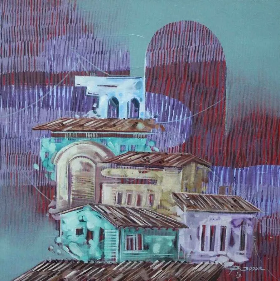 "isimsiz" eseri BAKİ BODUR tarafından 20x20 cm ölçülerinde yapılmıştır.