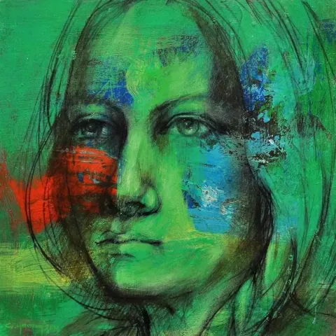CEYHUN YAMAN — “isimsiz” "isimsiz" eseri CEYHUN YAMAN tarafından 20x20 cm ölçülerinde yapılmıştır.