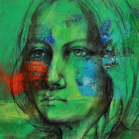 CEYHUN YAMAN — “isimsiz” "isimsiz" eseri CEYHUN YAMAN tarafından 20x20 cm ölçülerinde yapılmıştır.