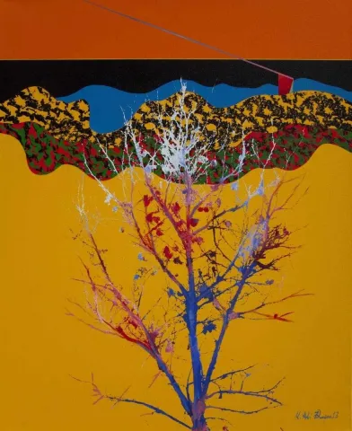 "isimsiz" eseri MEHMET ALİ DOĞAN tarafından 2012 yılında 80x65 cm ölçülerinde Tuval üzeri akrilik boya tekniği ile yapılmıştır.
