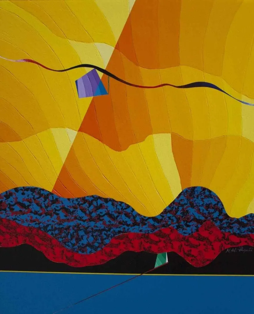 "isimsiz" eseri MEHMET ALİ DOĞAN tarafından 2012 yılında 80x65 cm ölçülerinde Tuval üzeri akrilik boya tekniği ile yapılmıştır.