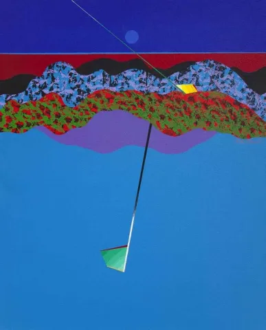 "isimsiz" eseri MEHMET ALİ DOĞAN tarafından 2012 yılında 80x65 cm ölçülerinde Tuval üzeri akrilik boya tekniği ile yapılmıştır.