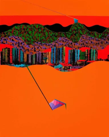 "isimsiz" eseri MEHMET ALİ DOĞAN tarafından 2012 yılında 100x80 cm ölçülerinde Tuval üzeri akrilik boya tekniği ile yapılmıştır.