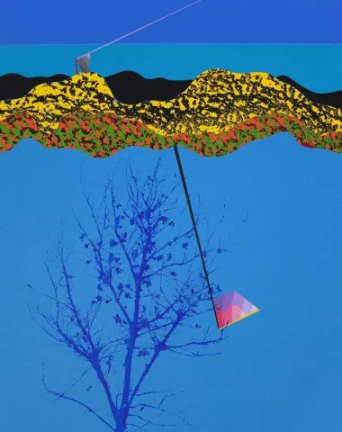 "isimsiz" eseri MEHMET ALİ DOĞAN tarafından 2012 yılında 100x80 cm ölçülerinde Tuval üzeri akrilik boya tekniği ile yapılmıştır.