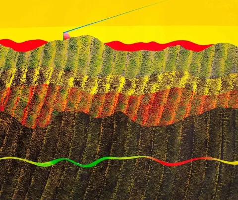 "isimsiz" eseri MEHMET ALİ DOĞAN tarafından 2012 yılında 100x120 cm ölçülerinde Tuval üzeri akrilik boya tekniği ile yapılmıştır.