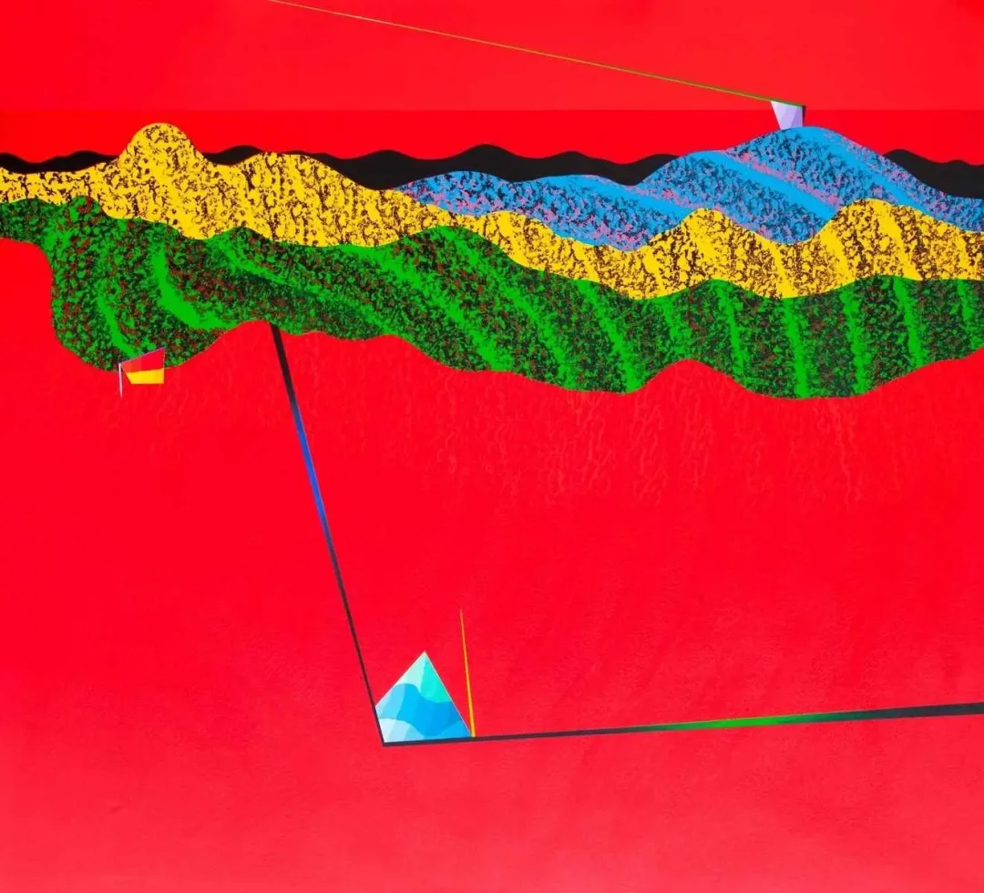 "isimsiz" eseri MEHMET ALİ DOĞAN tarafından 2012 yılında 180x200 cm ölçülerinde Tuval üzeri akrilik boya tekniği ile yapılmıştır.