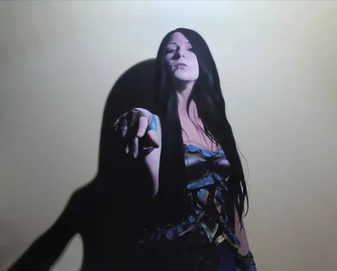 METİN KALKIZOĞLU — “isimsiz”, 2012 "isimsiz" eseri METİN KALKIZOĞLU tarafından 2012 yılında 160x200 cm ölçülerinde Tuval üzeri akrilik boya tekniği ile yapılmıştır.