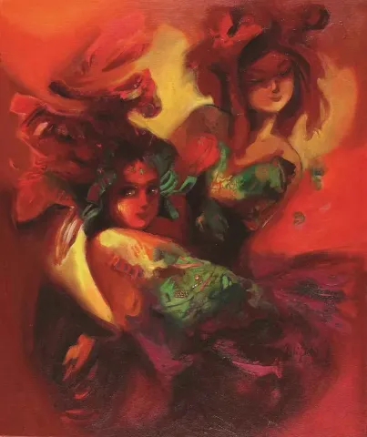 FİLİZ PELİT — “Düşlerinle Büyü”, 2013 "Düşlerinle Büyü" eseri FİLİZ PELİT tarafından 2013 yılında 60x50 cm ölçülerinde Tuval üzeri yağlı boya tekniği ile yapılmıştır.