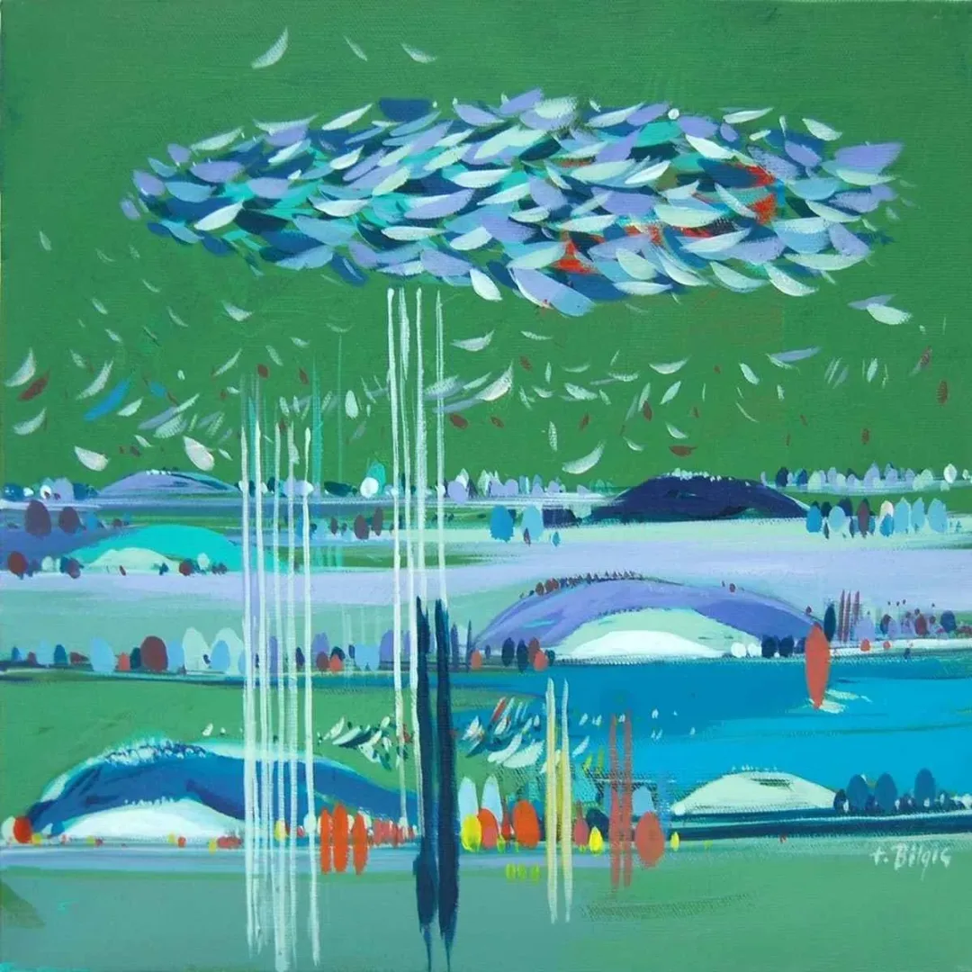TAMER BİLGİÇ — “isimsiz”, 2013 "isimsiz" eseri TAMER BİLGİÇ tarafından 2013 yılında 30x30 cm ölçülerinde Tuval üzeri akrilik boya tekniği ile yapılmıştır.
