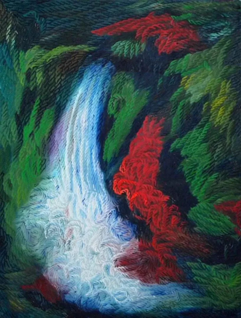 yakınlaştır "Boşalma" eseri AHMET YEŞİL tarafından 2012 yılında 80x65 cm ölçülerinde Tuval üzeri yağlı boya tekniği ile yapılmıştır.