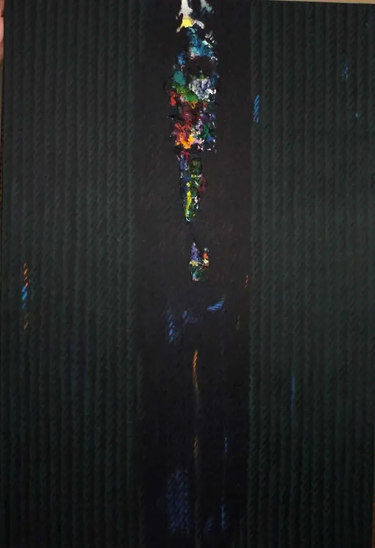 yakınlaştır "Dokun(ma)lar" eseri AHMET YEŞİL tarafından 2013 yılında 120x80 cm ölçülerinde Tuval üzeri yağlı boya tekniği ile yapılmıştır.