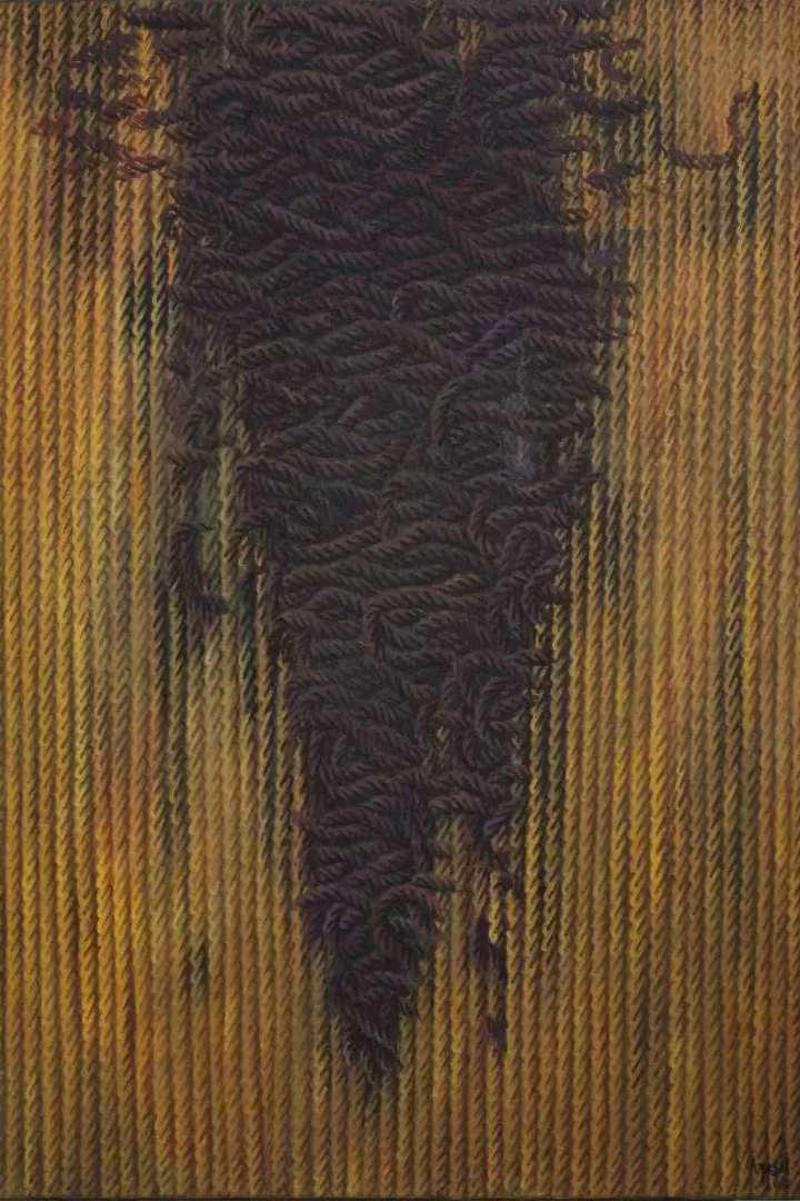 yakınlaştır "Kompozisyon" eseri AHMET YEŞİL tarafından 2010 yılında 110x80 cm ölçülerinde Tuval üzeri yağlı boya tekniği ile yapılmıştır.