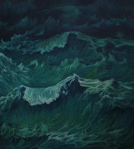 AHMET YEŞİL — “İçsel Dokunmalar”, 2009 "İçsel Dokunmalar" eseri AHMET YEŞİL tarafından 2009 yılında 125x110 cm ölçülerinde Tuval üzeri yağlı boya tekniği ile yapılmıştır.