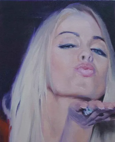 "İsimsiz" eseri ALİ ÖZHAN GÜNEŞ tarafından 2014 yılında 70x70 cm ölçülerinde Tuval üzeri akrilik boya tekniği ile yapılmıştır.