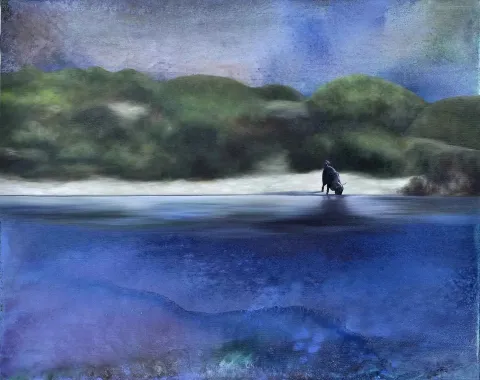 MEHMET YILDIRIM — “isimsiz”, 2014 "isimsiz" eseri MEHMET YILDIRIM tarafından 2014 yılında 73x92 cm ölçülerinde Tuval üzeri yağlı boya tekniği ile yapılmıştır.