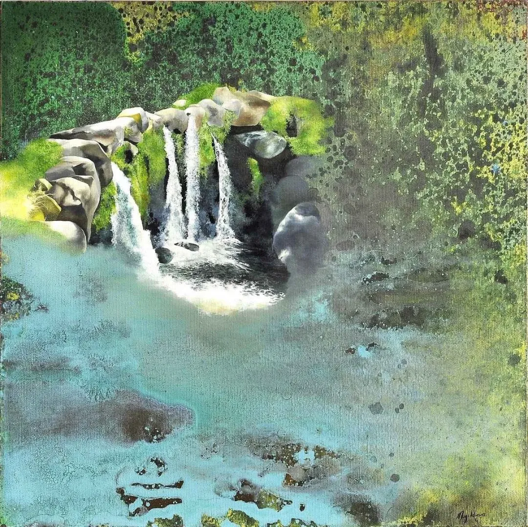 MEHMET YILDIRIM — “isimsiz”, 2014 "isimsiz" eseri MEHMET YILDIRIM tarafından 2014 yılında 40x40 cm ölçülerinde Tuval üzeri yağlı boya tekniği ile yapılmıştır.
