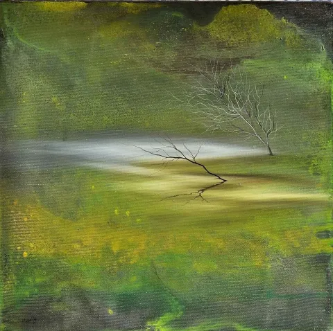 "isimsiz" eseri MEHMET YILDIRIM tarafından 2014 yılında 40x40 cm ölçülerinde Tuval üzeri yağlı boya tekniği ile yapılmıştır.