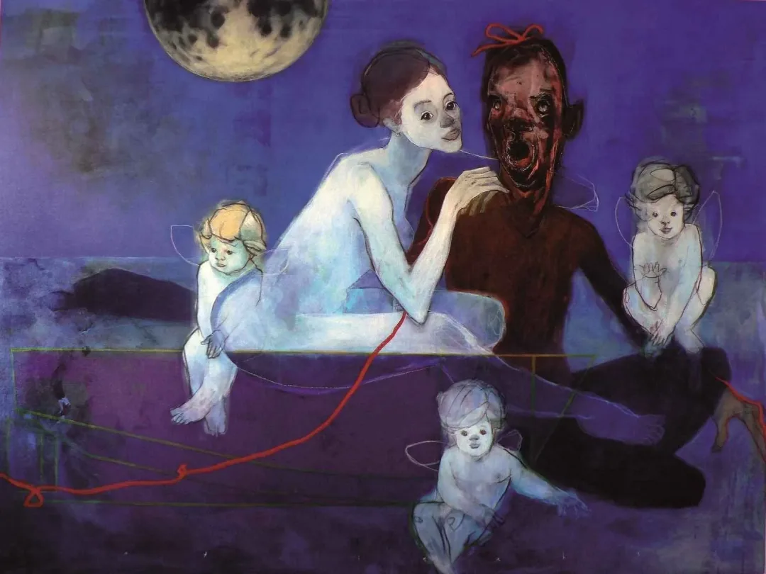 ERCAN AYÇİÇEK — “Bu Akşam Bana Naz Eyleme”, 2014 "Bu Akşam Bana Naz Eyleme" eseri ERCAN AYÇİÇEK tarafından 2014 yılında 150x200 cm ölçülerinde Tuval üzeri akrilik boya tekniği ile yapılmıştır.
