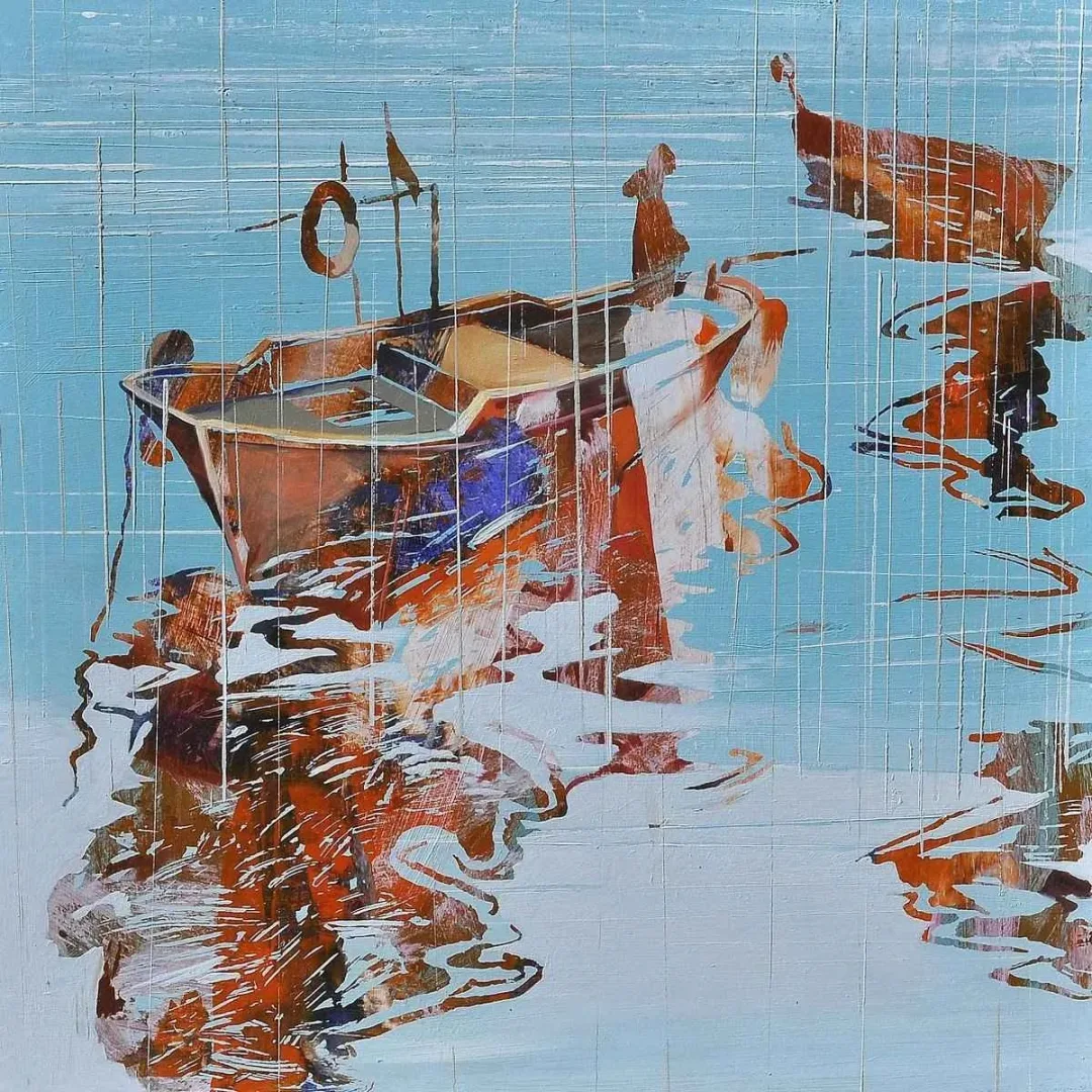 ÜMİT TÜRK — “isimsiz”, 2014 "isimsiz" eseri ÜMİT TÜRK tarafından 2014 yılında 40x40 cm ölçülerinde Tuval üzeri yağlı boya tekniği ile yapılmıştır.