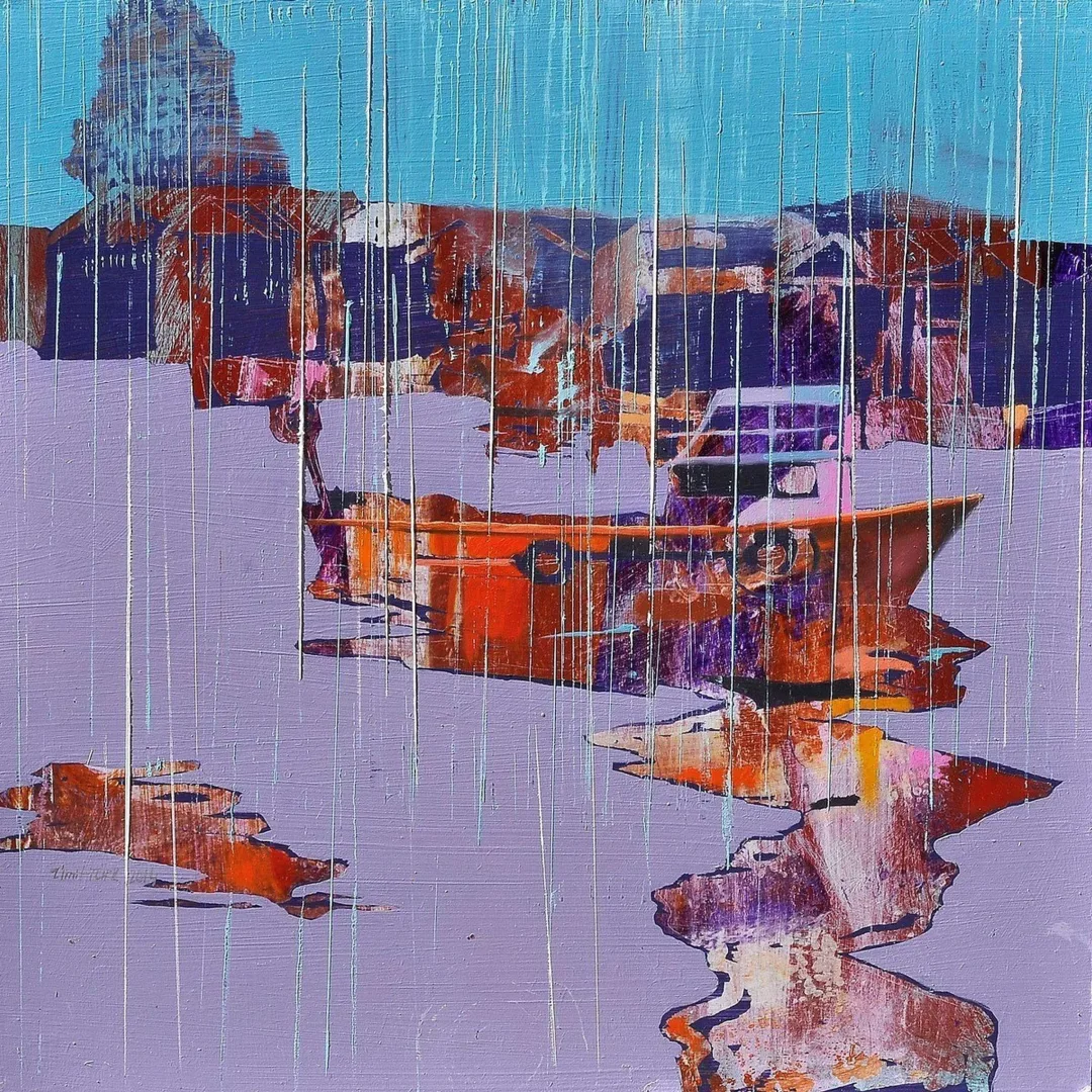 "isimsiz" eseri ÜMİT TÜRK tarafından 2014 yılında 40x40 cm ölçülerinde Tuval üzeri yağlı boya tekniği ile yapılmıştır.
