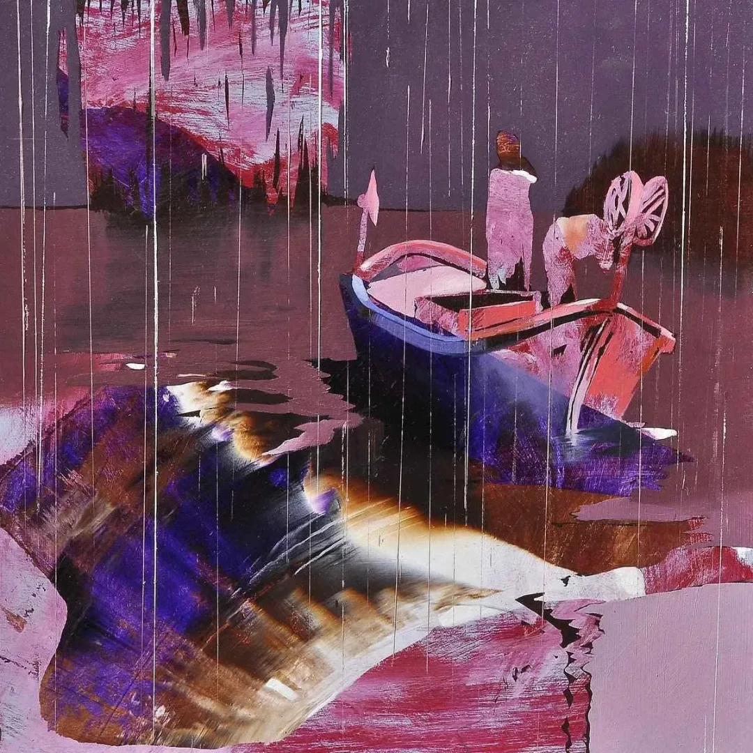 ÜMİT TÜRK — “isimsiz”, 2014 "isimsiz" eseri ÜMİT TÜRK tarafından 2014 yılında 40x40 cm ölçülerinde Tuval üzeri yağlı boya tekniği ile yapılmıştır.