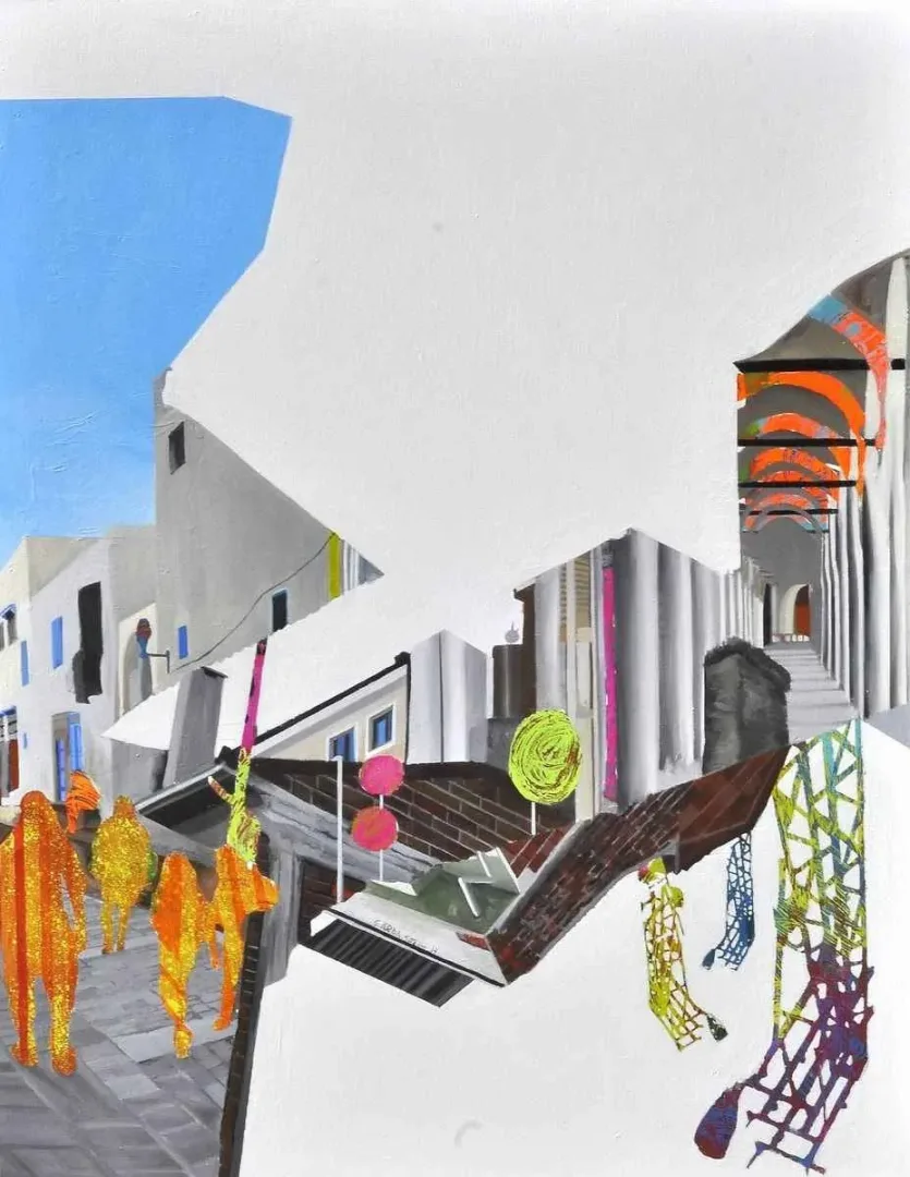 ARDA SELİM — “isimsiz”, 2014 "isimsiz" eseri ARDA SELİM tarafından 2014 yılında 116x89 cm ölçülerinde Tuval üzeri karışık teknik tekniği ile yapılmıştır.