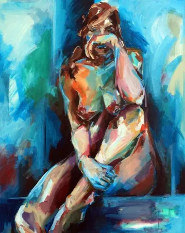 SENA DÖNMEZ — “isimsiz”, 2014 "isimsiz" eseri SENA DÖNMEZ tarafından 2014 yılında 92x73 cm ölçülerinde Tuval üzeri yağlı boya tekniği ile yapılmıştır.