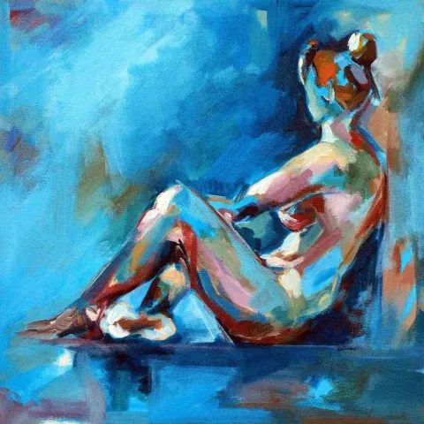 SENA DÖNMEZ — “isimsiz”, 2014 "isimsiz" eseri SENA DÖNMEZ tarafından 2014 yılında 40x40 cm ölçülerinde Tuval üzeri yağlı boya tekniği ile yapılmıştır.