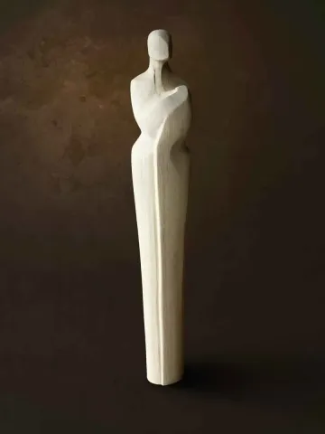AZİMET KARAMAN — “isimsiz”, 2014 "isimsiz" eseri AZİMET KARAMAN tarafından 2014 yılında 98x15x18 cm ölçülerinde Ahşap Yontu tekniği ile yapılmıştır.