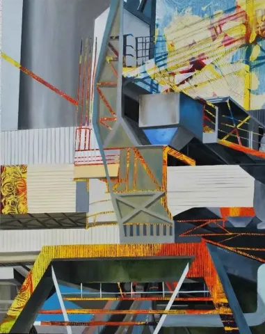 "isimsiz" eseri ARDA SELİM tarafından 2014 yılında 73x92 cm ölçülerinde Tuval üzeri karışık teknik tekniği ile yapılmıştır.