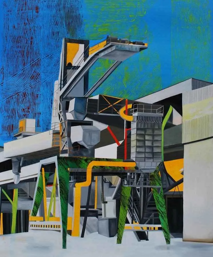"isimsiz" eseri ARDA SELİM tarafından 2014 yılında 140x116 cm ölçülerinde Tuval üzeri karışık teknik tekniği ile yapılmıştır.