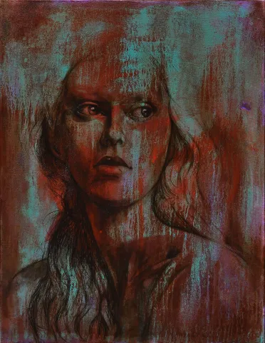 "Zamansız" eseri CEYHUN YAMAN tarafından 2014 yılında 92x73 cm ölçülerinde Tuval üzeri akrilik boya tekniği ile yapılmıştır.