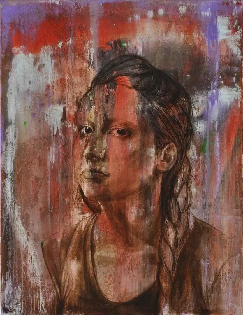 yakınlaştır "Beklenti" eseri CEYHUN YAMAN tarafından 2014 yılında 93x72 cm ölçülerinde Tuval üzeri akrilik boya tekniği ile yapılmıştır.