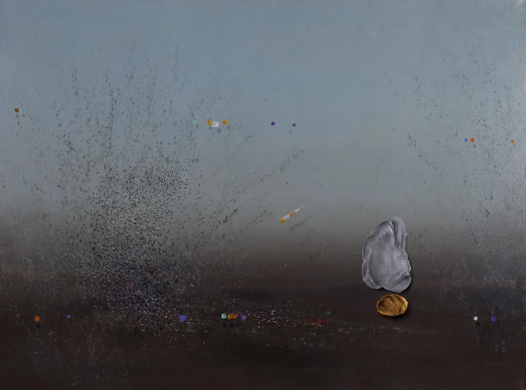 "43. Geleneksel temizlik" eseri EKREM KAHRAMAN tarafından 2012 yılında 150x200 cm ölçülerinde Tuval üzeri yağlı boya tekniği ile yapılmıştır.