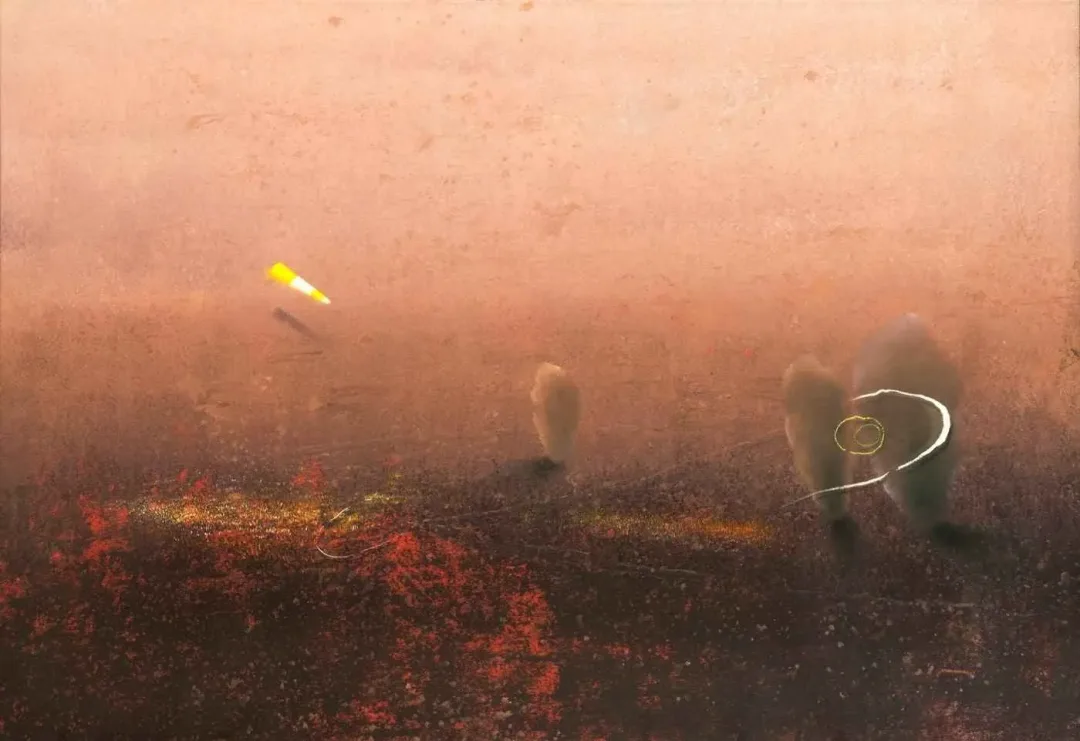 yakınlaştır "142. Yegane Mülk" eseri EKREM KAHRAMAN tarafından 2014 yılında 95x132 cm ölçülerinde Tuval üzeri yağlı boya tekniği ile yapılmıştır.