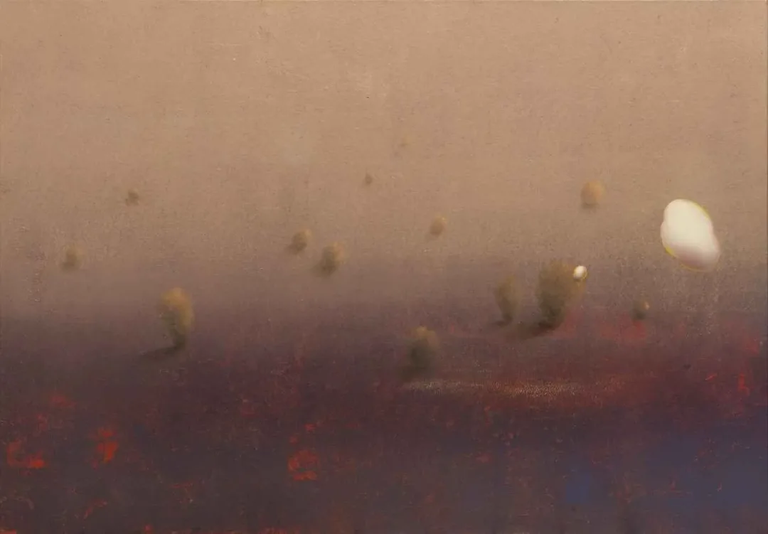 "143. Yeryüzü Salonu" eseri EKREM KAHRAMAN tarafından 2014 yılında 95x132 cm ölçülerinde Tuval üzeri yağlı boya tekniği ile yapılmıştır.