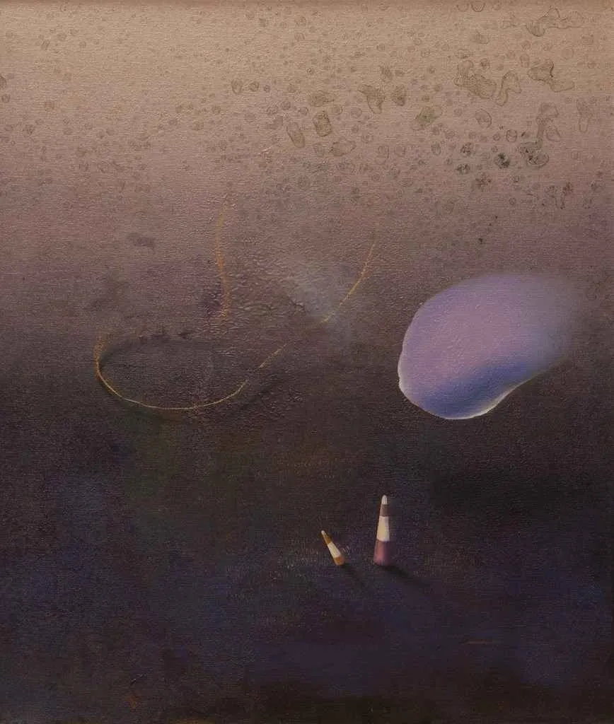 yakınlaştır "144. Hayatsız Kalmak" eseri EKREM KAHRAMAN tarafından 2014 yılında 88x73 cm ölçülerinde Tuval üzeri yağlı boya tekniği ile yapılmıştır.