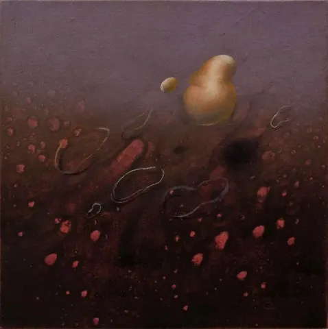EKREM KAHRAMAN — “isimsiz”, 2014 "isimsiz" eseri EKREM KAHRAMAN tarafından 2014 yılında 30x30 cm ölçülerinde Tuval üzeri yağlı boya tekniği ile yapılmıştır.
