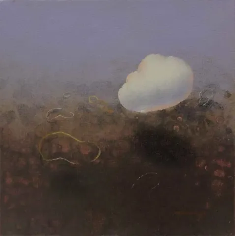 EKREM KAHRAMAN — “isimsiz”, 2014 "isimsiz" eseri EKREM KAHRAMAN tarafından 2014 yılında 30x30 cm ölçülerinde Tuval üzeri yağlı boya tekniği ile yapılmıştır.