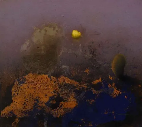 EKREM KAHRAMAN — “isimsiz”, 2014 "isimsiz" eseri EKREM KAHRAMAN tarafından 2014 yılında 35x40 cm ölçülerinde Tuval üzeri yağlı boya tekniği ile yapılmıştır.
