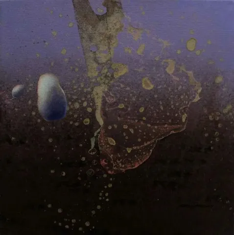 "isimsiz" eseri EKREM KAHRAMAN tarafından 2014 yılında 30x30 cm ölçülerinde Tuval üzeri yağlı boya tekniği ile yapılmıştır.