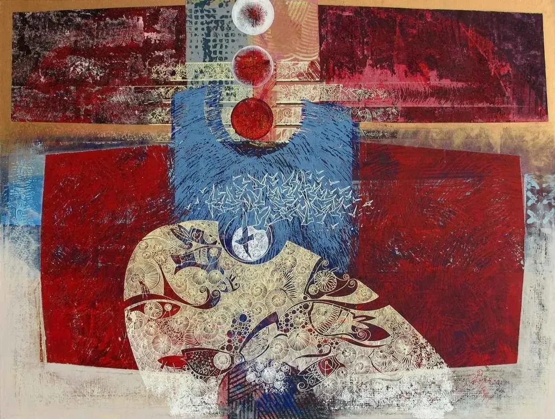 yakınlaştır "isimsiz" eseri ENGİN KORKMAZ tarafından 2014 yılında 90x120 cm ölçülerinde Tuval üzeri akrilik boya tekniği ile yapılmıştır.