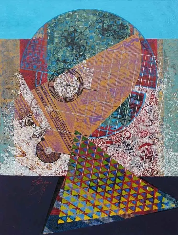 ENGİN KORKMAZ — “isimsiz”, 2014 "isimsiz" eseri ENGİN KORKMAZ tarafından 2014 yılında 120x90 cm ölçülerinde Tuval üzeri akrilik boya tekniği ile yapılmıştır.