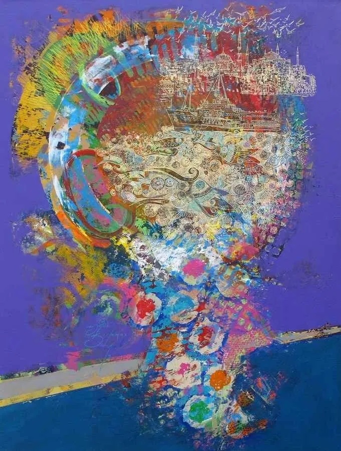 ENGİN KORKMAZ — “isimsiz”, 2014 "isimsiz" eseri ENGİN KORKMAZ tarafından 2014 yılında 120x90 cm ölçülerinde Tuval üzeri akrilik boya tekniği ile yapılmıştır.
